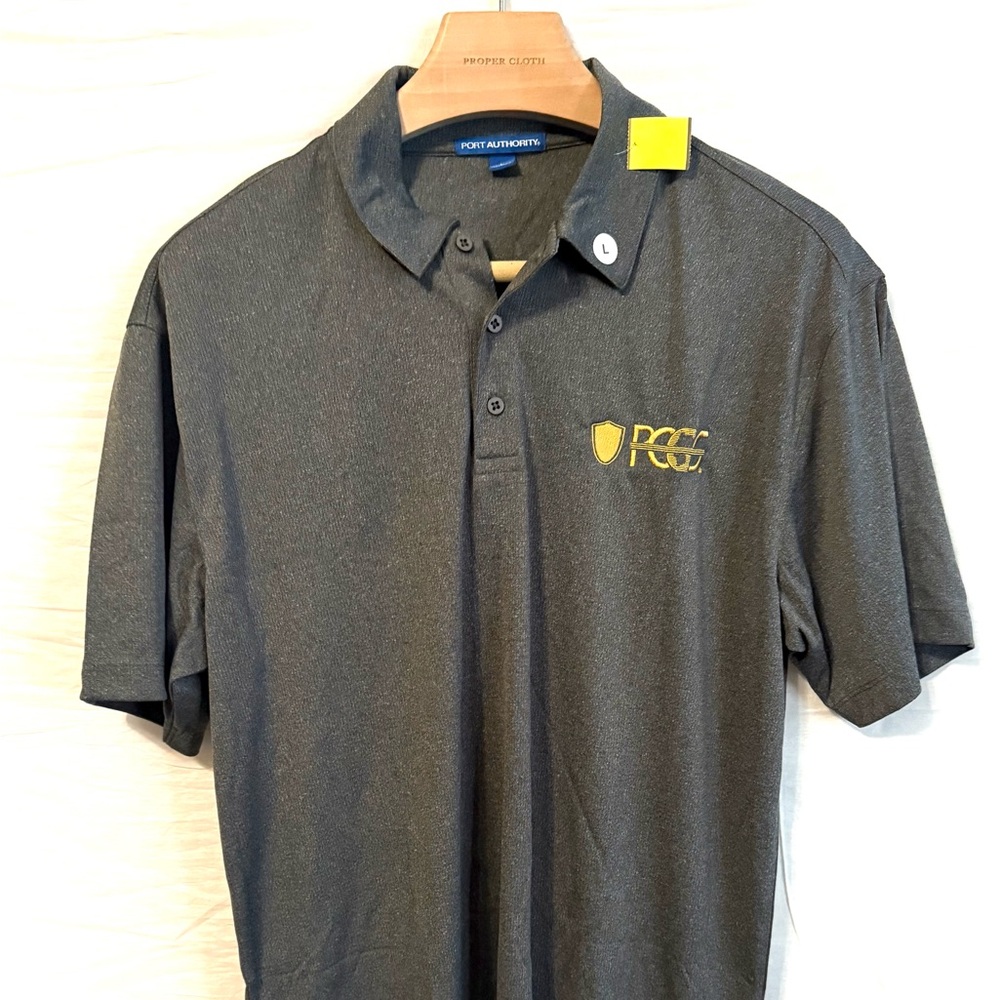 PCGS Coin Grading Men Polo Shirt Large